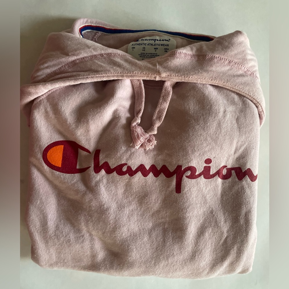 Champion Hoodie Pink